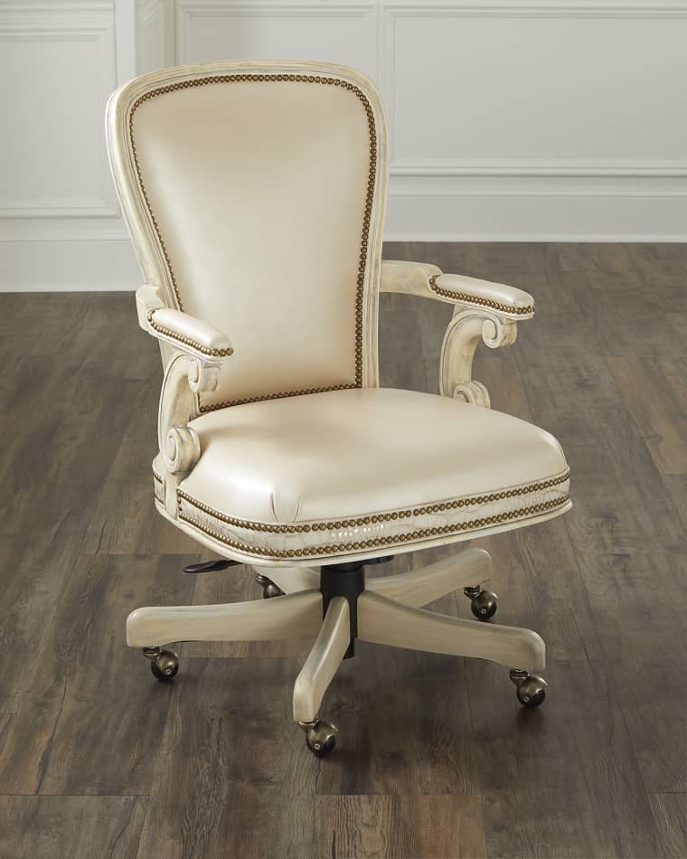 Massoud Osmat Leather Office Chair