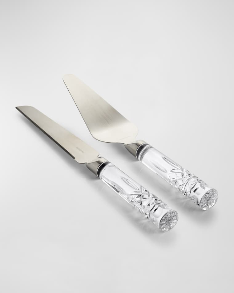 Waterford Crystal Lismore Cake Knife & Server Set