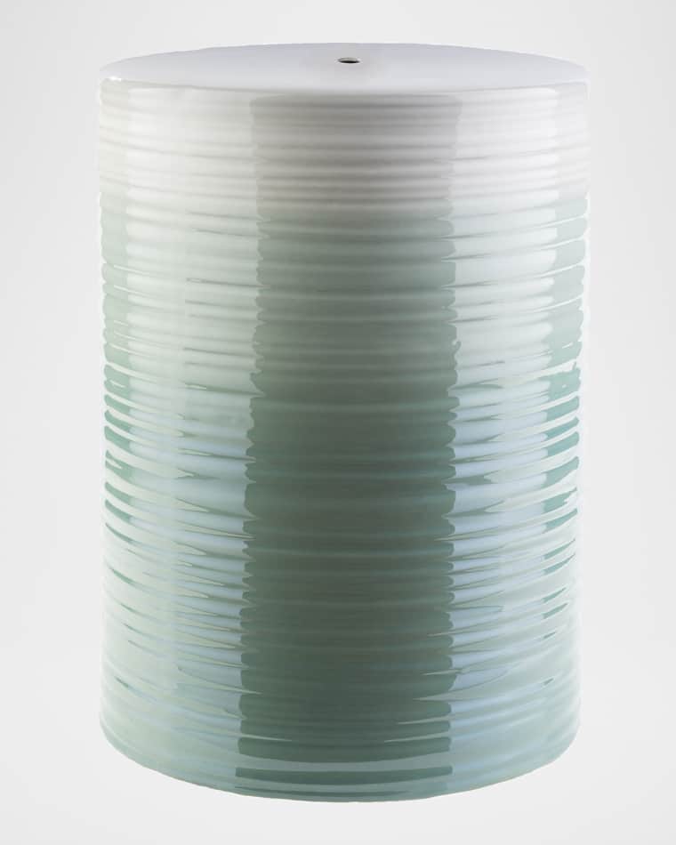 Surya Waverly Outdoor Stool, Sage
