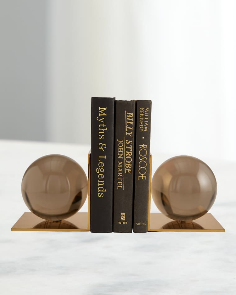 Jonathan Adler Globo Bookends, Set of 2