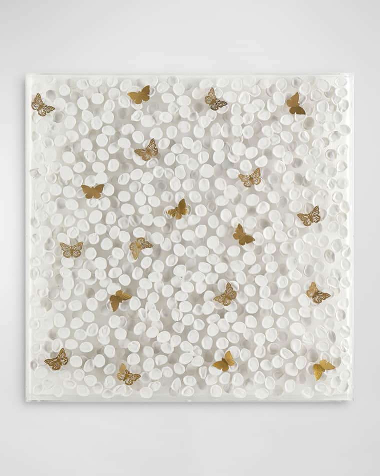 John-Richard Collection "Petals and Butterflies" Alternative Wall Art