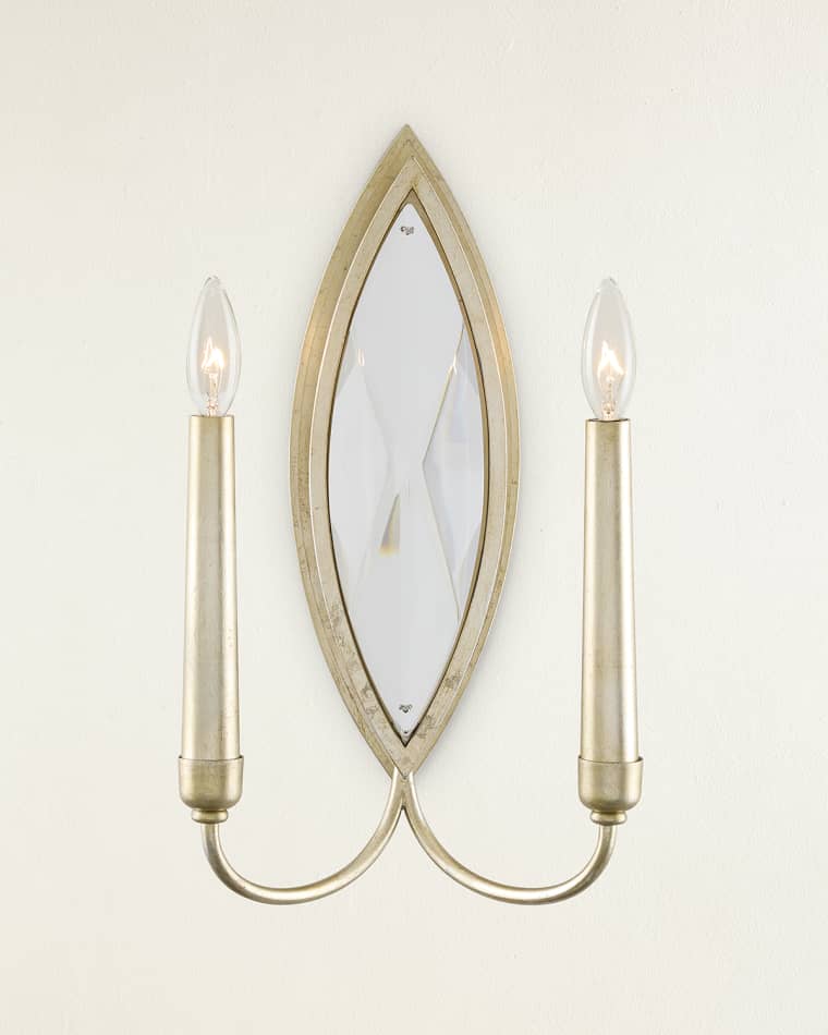 John-Richard Collection Petaline 17" 2-Light Wall Sconce
