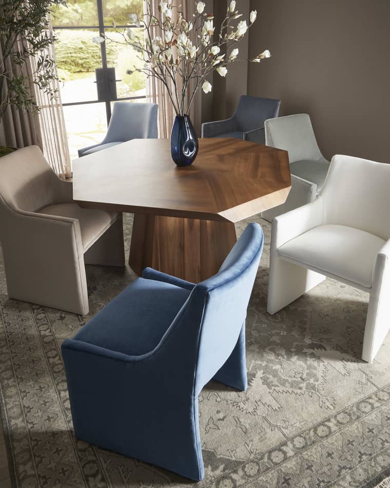 Massoud Everly Dining Arm Chair Everly Dining Side Chair