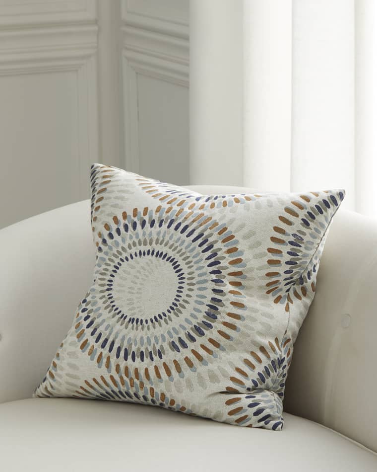 Eastern Accents Filmore Flax Decorative Pillow, 20" Square