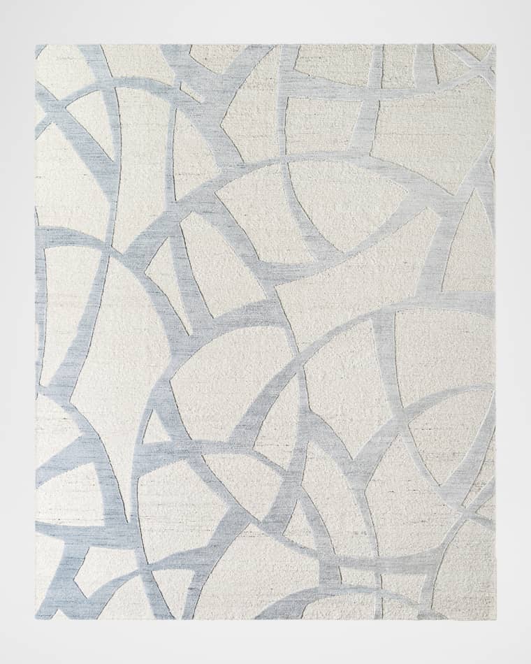 Surya Rugs Ombre Hand-Knotted Rug, 10' x 14'