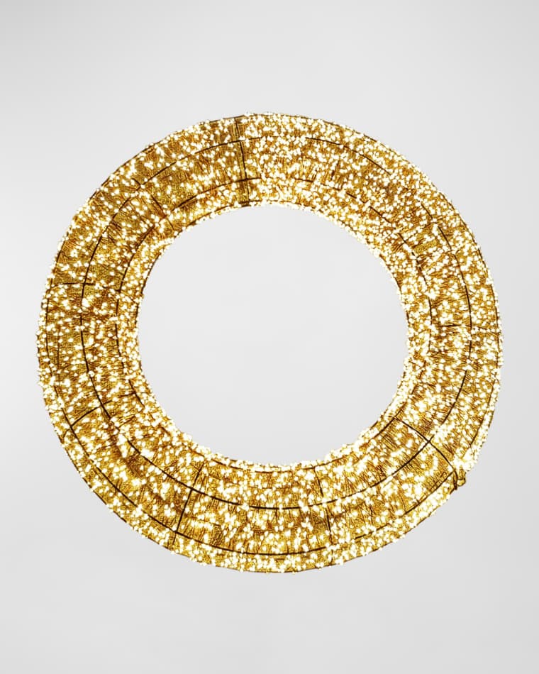 Winward Home Holiday Copper Metal Wreath