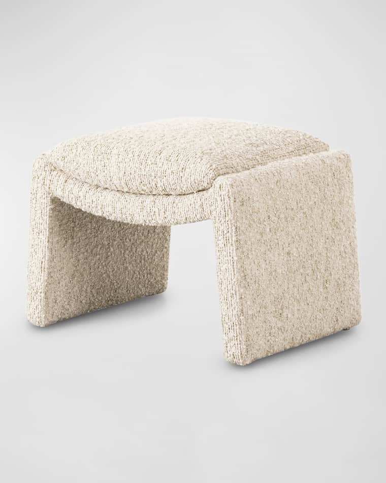 Four Hands Daniel Boucle Ottoman