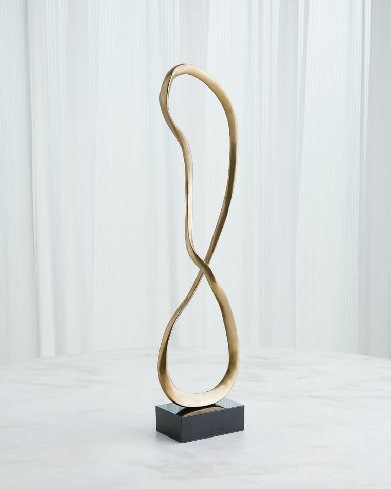 Global Views Abstract Loop Sculpture