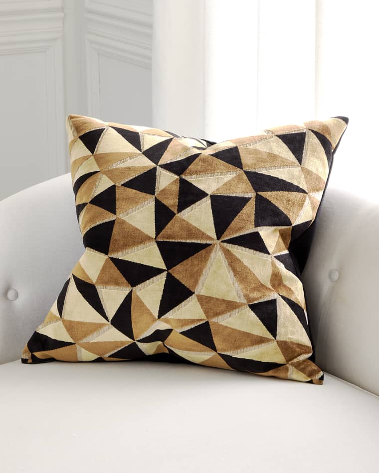 D.V. KAP Home Prismatic Decorative Pillow, 24" Square