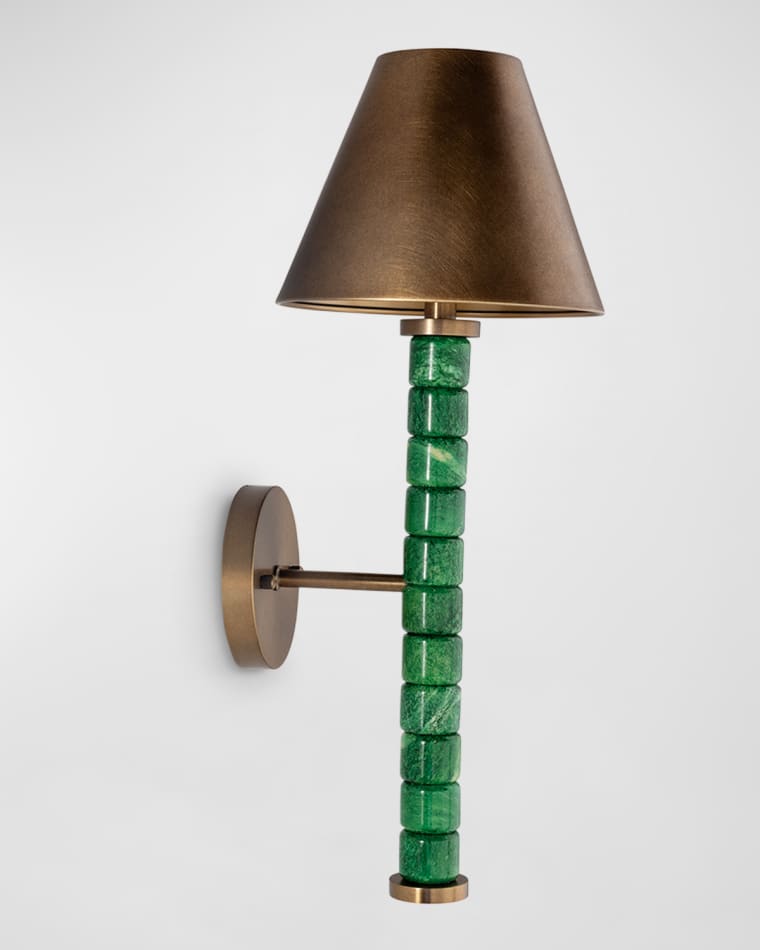 Port 68 Jade Garden Green Sconce