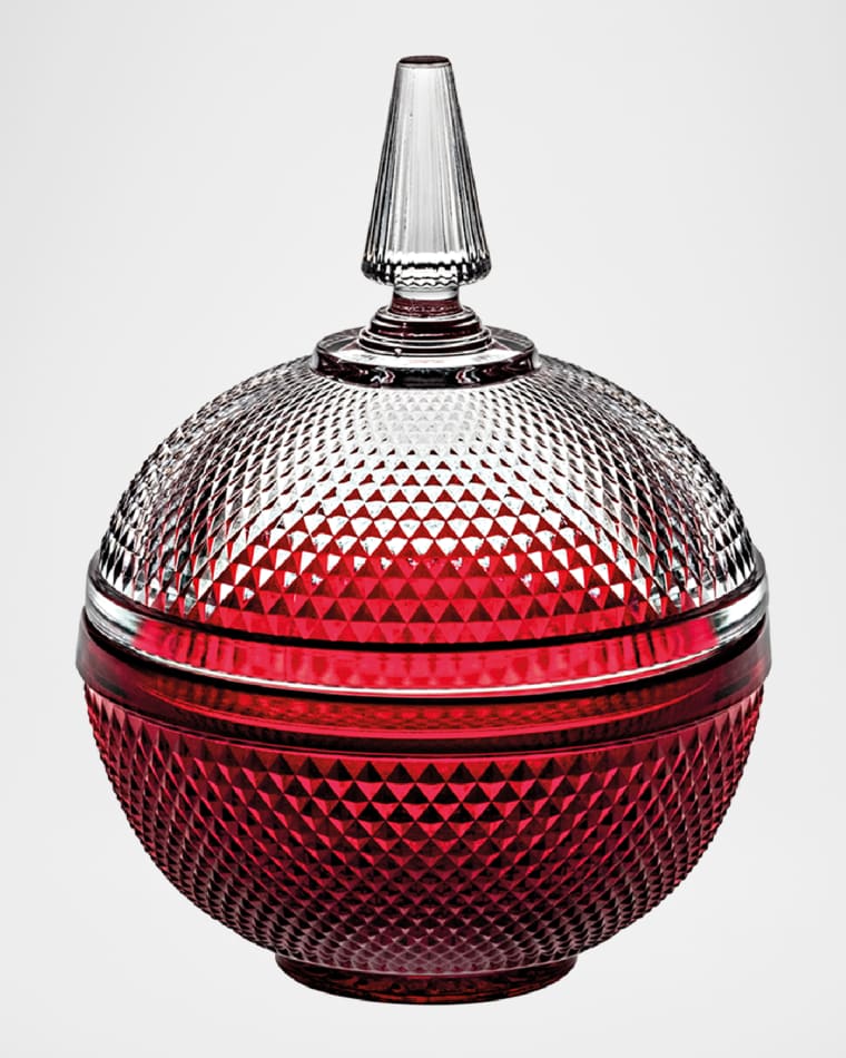 Vista Alegre Bicos Red Glass Box