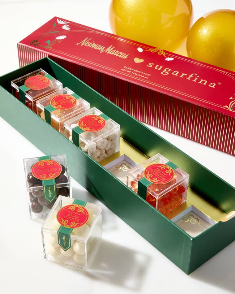Sugarfina x Neiman Marcus Christmas 2024 6-Piece Candy Bento Box
