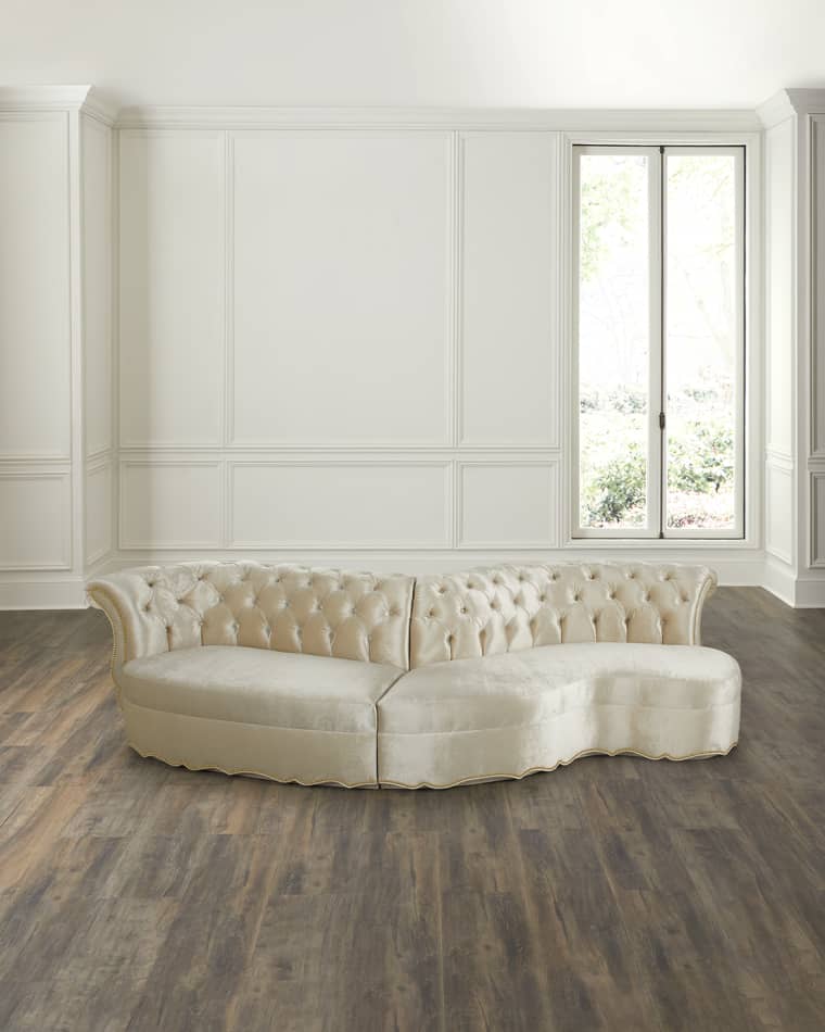 Haute House Amelia Curved 2-Piece Sectional