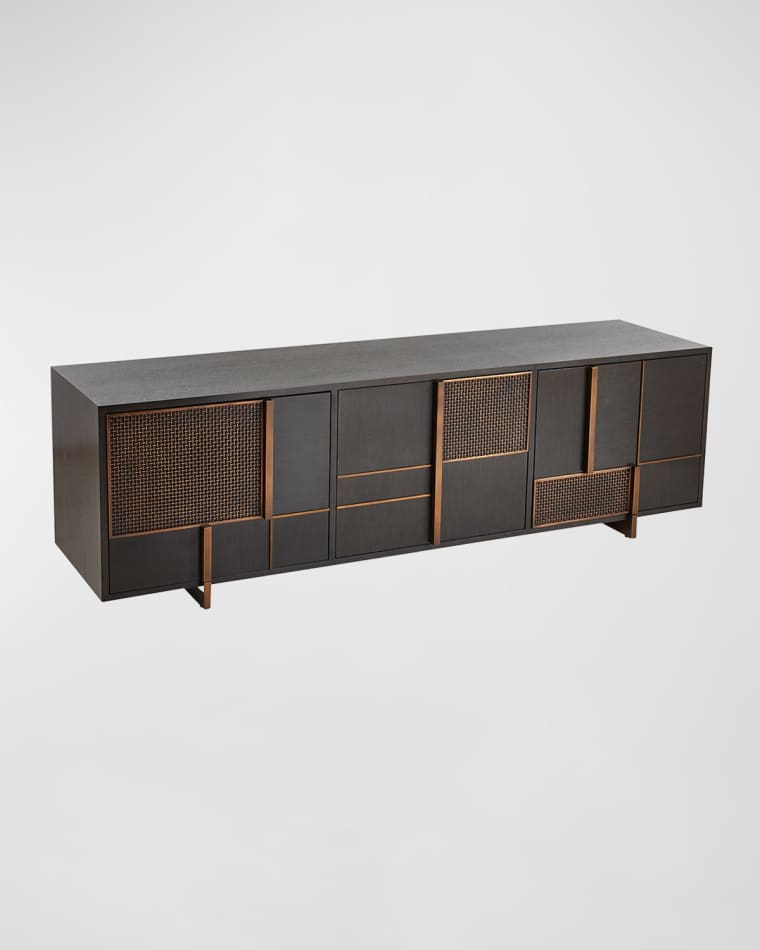 Arteriors Demi 3-Door Credenza