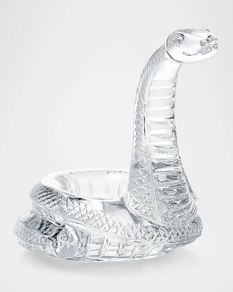 Baccarat Zodiac Snake 2025 Crystal Figurine