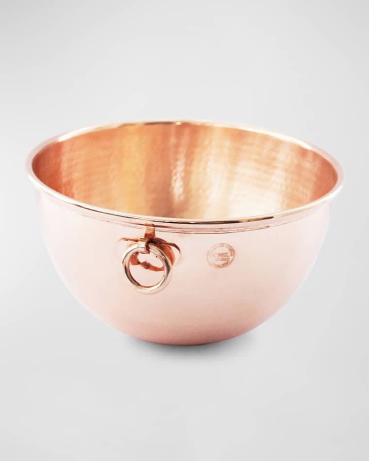 Coppermill Kitchen Vintage Inspired Copper Mixing Bowl, 10"