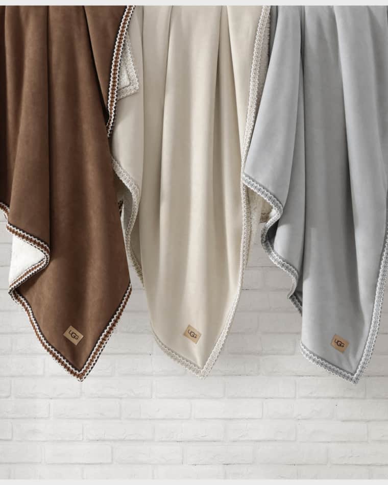 UGG Kirkwood UGGbraid Throw Blanket, 50" x 70"