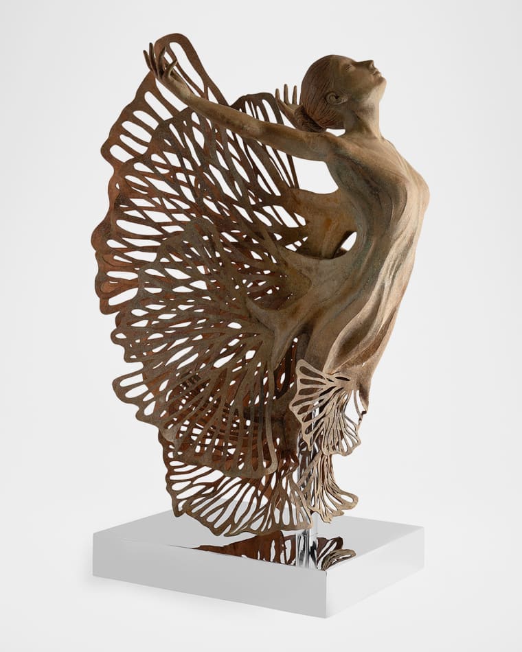 Michael Aram Limited Edition Gingko Fairy Sculpture