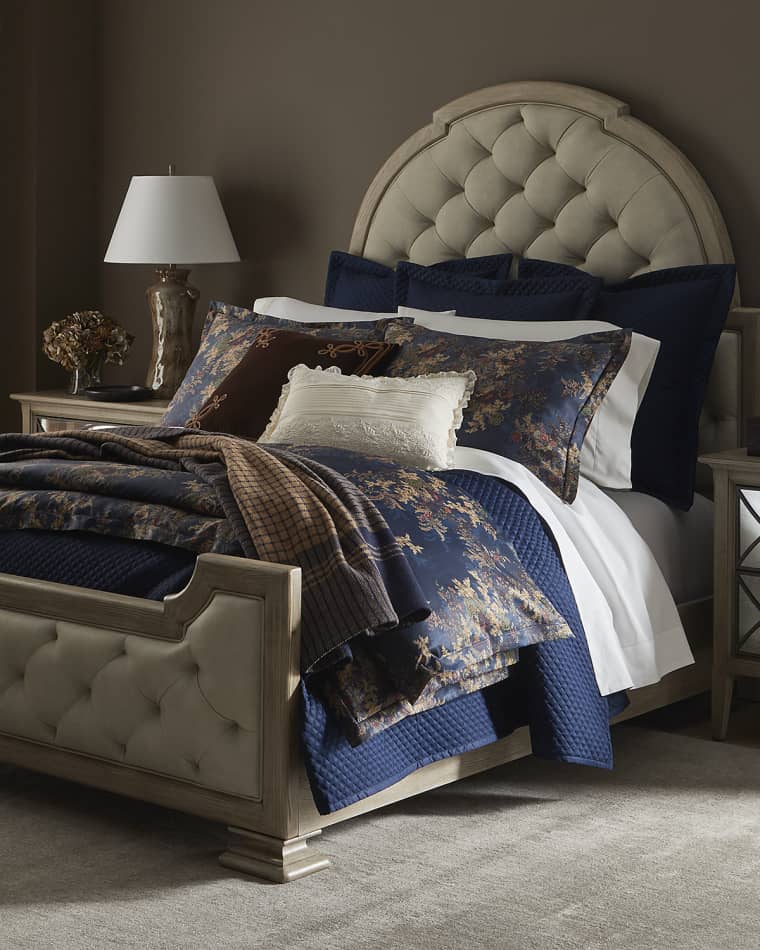 Ralph Lauren Home Quilted Sateen Argyle Quilt, KING Quilted Sateen Argyle Quilt, FULL-QUEEN