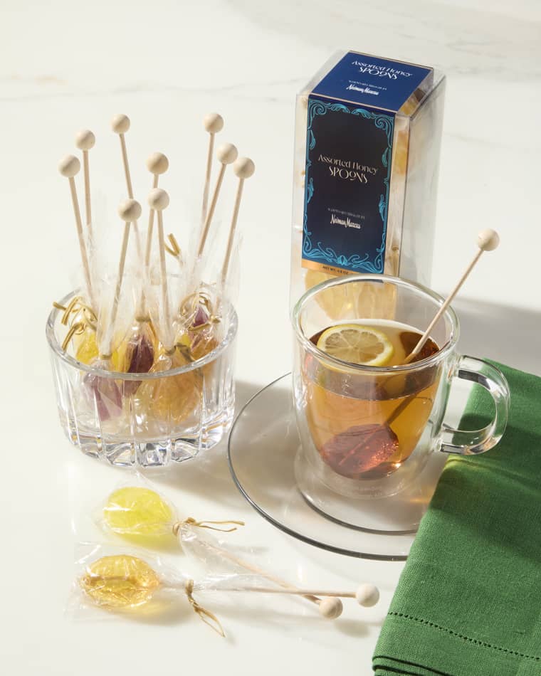 Neiman Marcus 12-Piece Assorted Flavored Honey Spoons, Set of 2