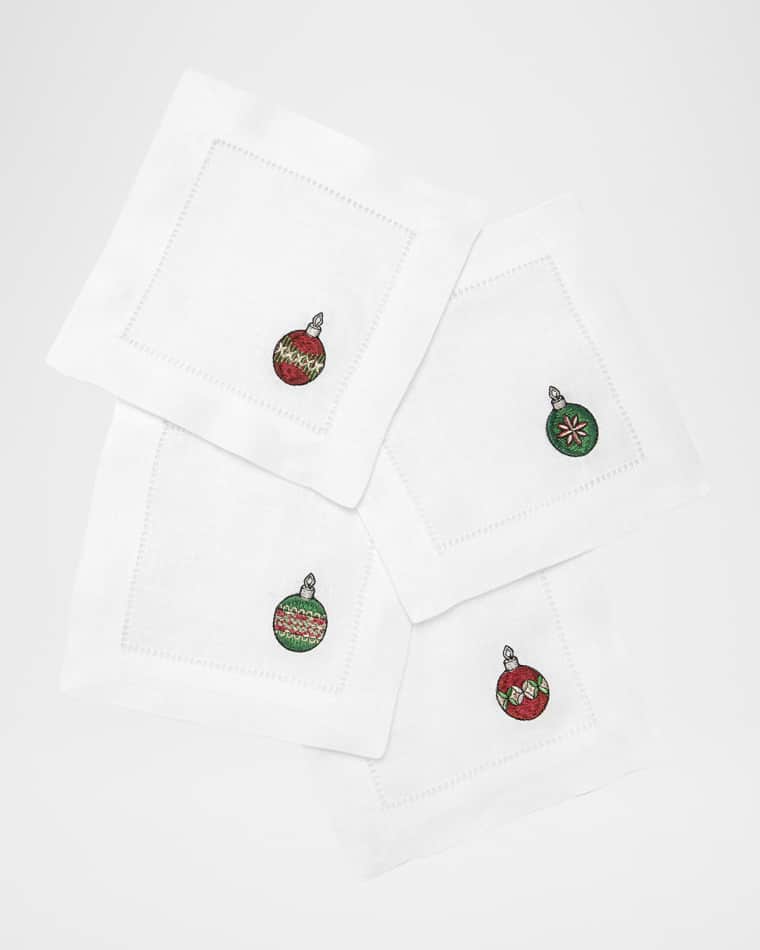Sferra Bagattelle Cocktail Napkins, Set of 4