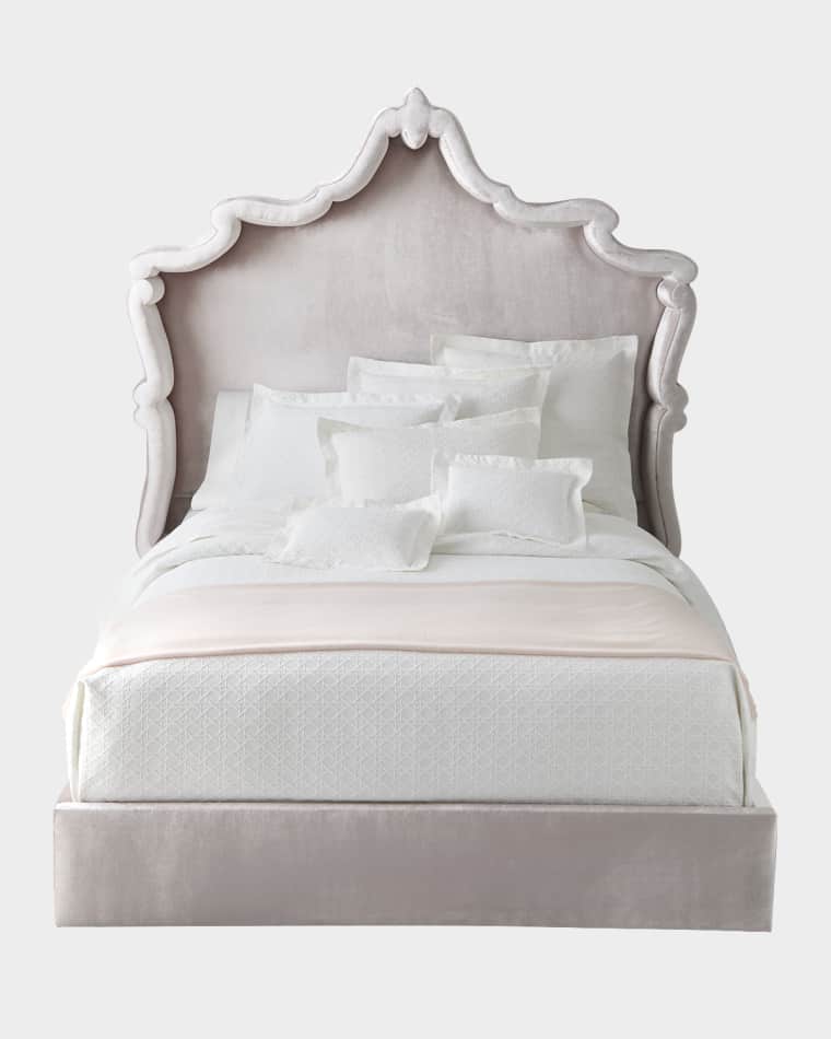 Haute House Refined Simplicity Versailles Bed, California King Refined Simplicity Versailles Bed, King