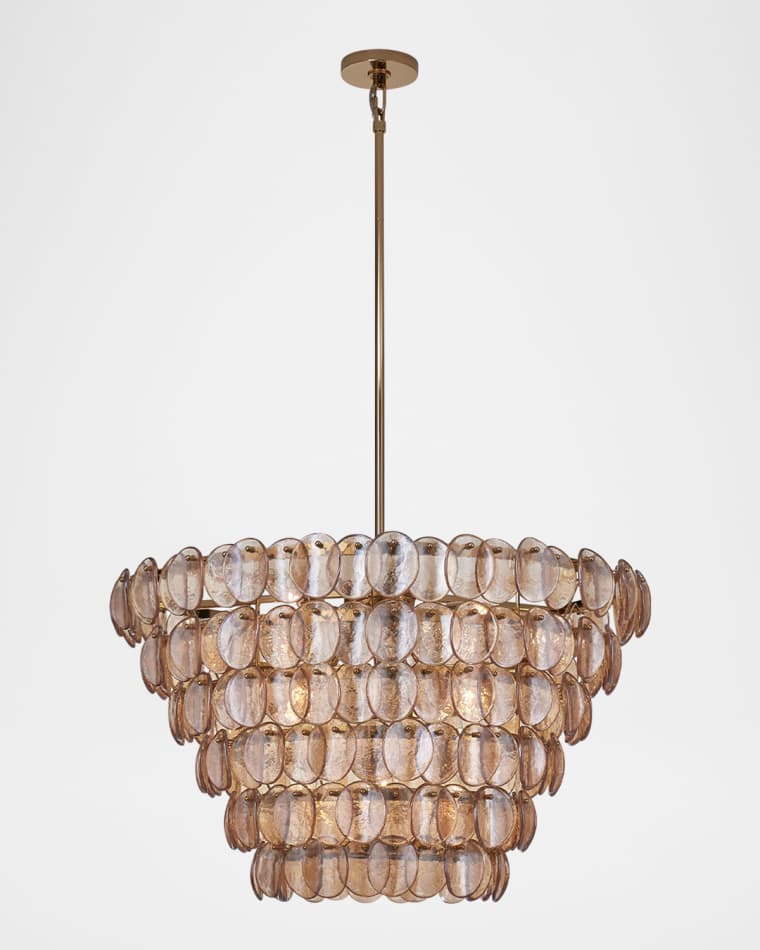 Kalco Lighting Uroko 34" 14-Light Chandelier