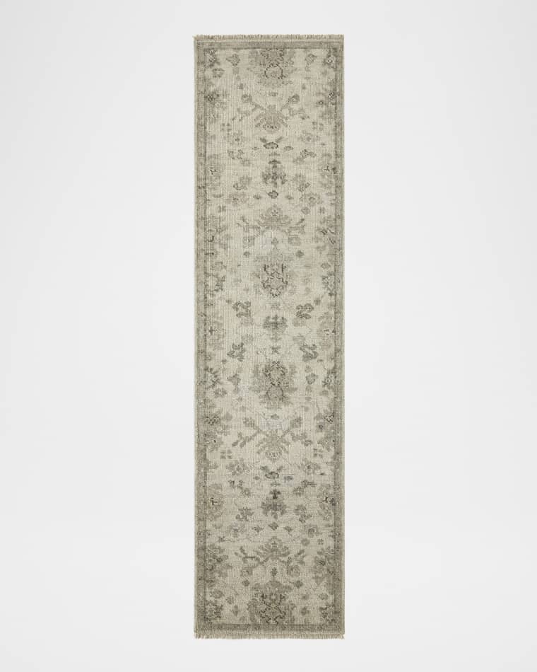 Haven & Loom Aylana Hand-Knotted Runner, 2' x 10'