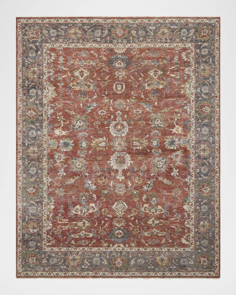 Capria Hand-Knotted Runner, 2' x 10'