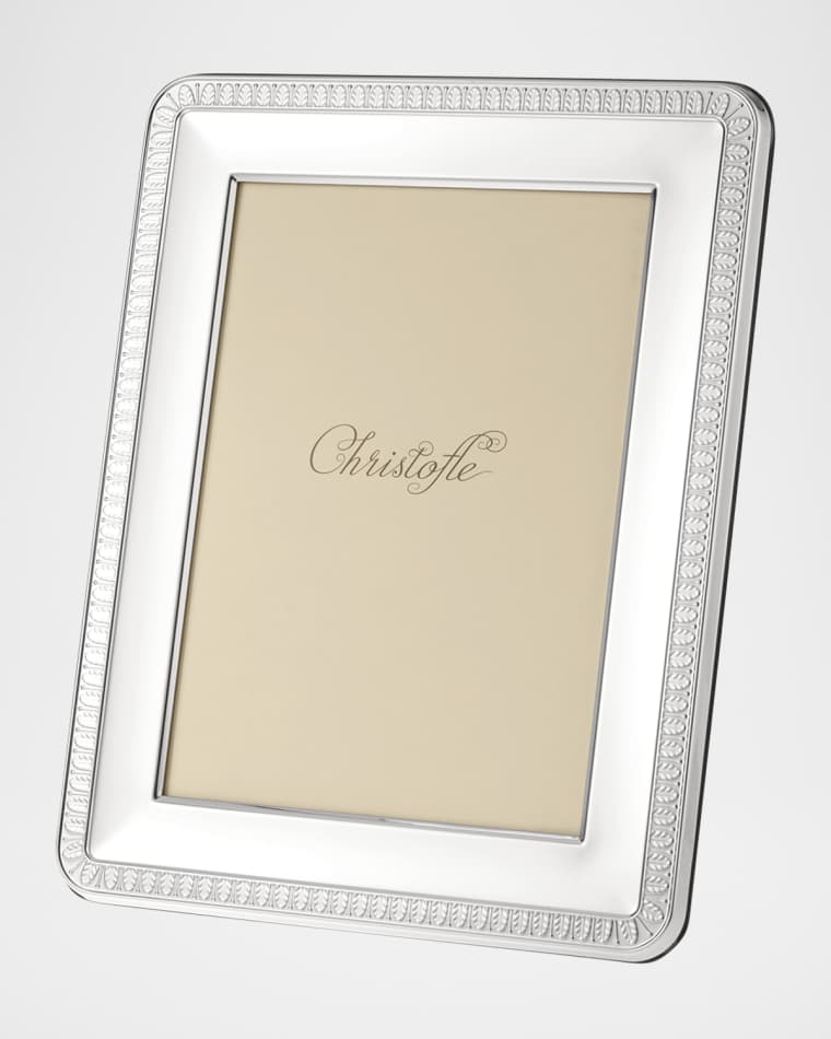 Christofle Malmaison Silver-Plated Picture Frame, 5" x 7"