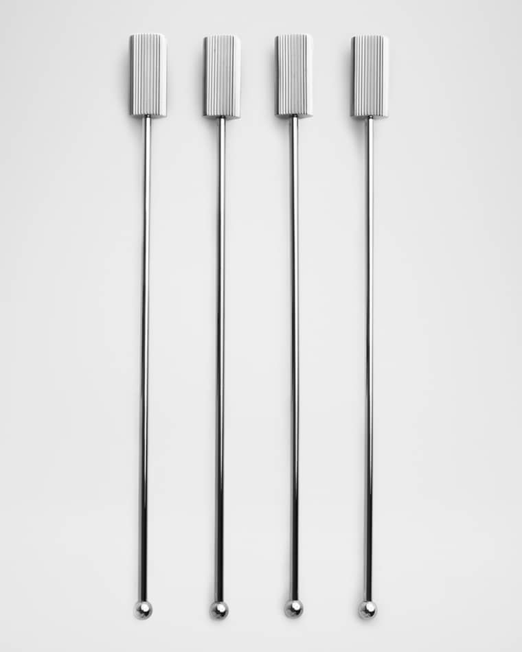 ANNA New York Striations Drink Stirrers, Set of 4