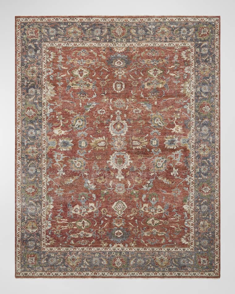 Capria Hand-Knotted Rug, 12' x 15' Capria Hand-Knotted Rug, 10' x 14' Capria Hand-Knotted Rug, 9' x 12'