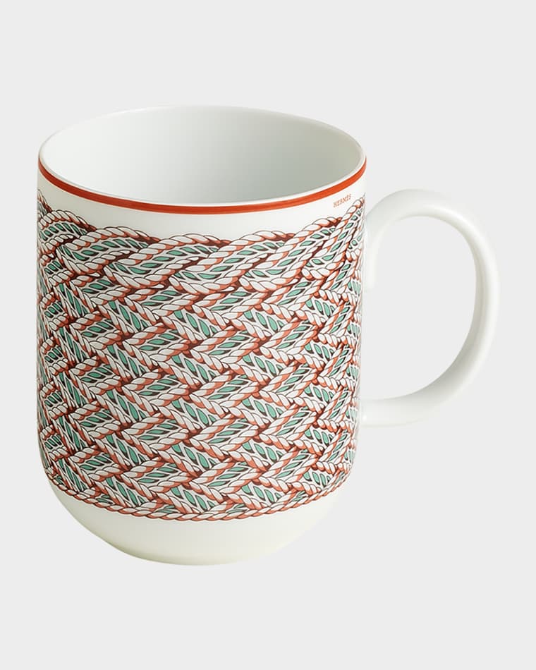 Hermes Tressages Equestres No. 2 Mug, 10 oz.