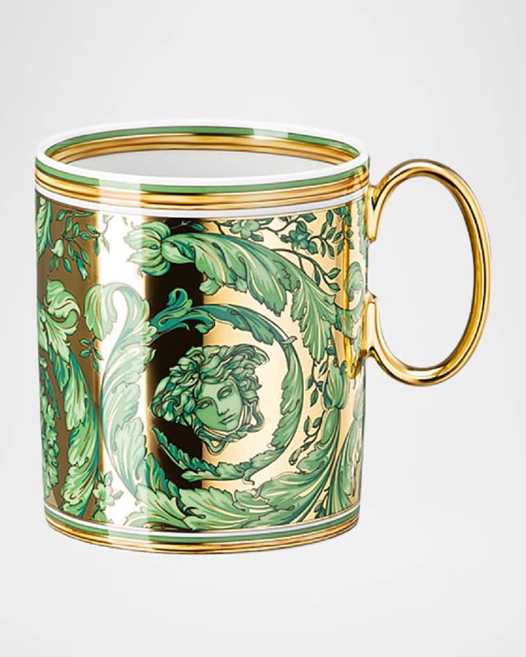 Versace Medusa Garland Green Mug