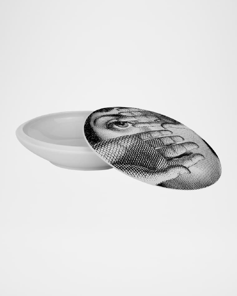 Fornasetti Tema E Variazioni N.154 Round Box