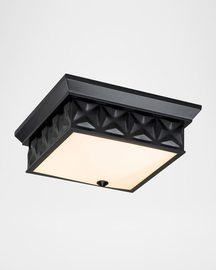 Lucas + McKearn Alpha 15" 4-Light Flush Mount