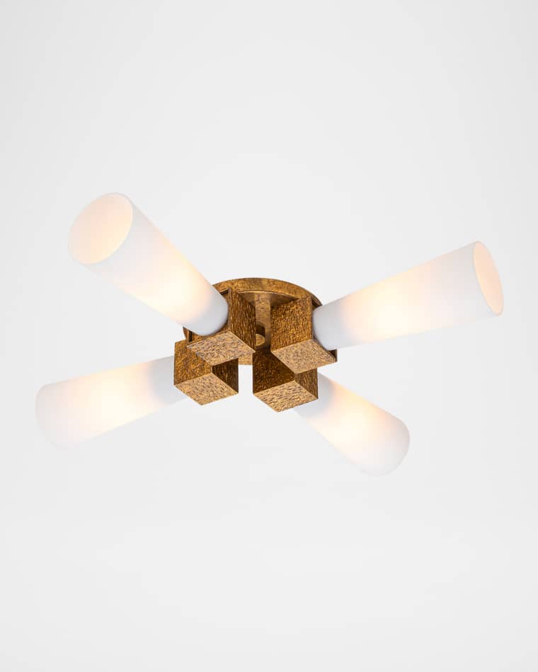 Lucas + McKearn Kristy 4 Lt Flush Mount