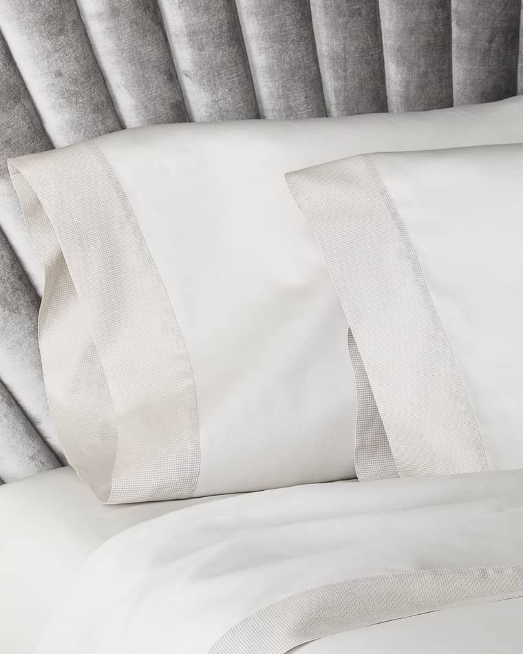 Sferra Carlotta Pillowcase Pair, STANDARD CASE