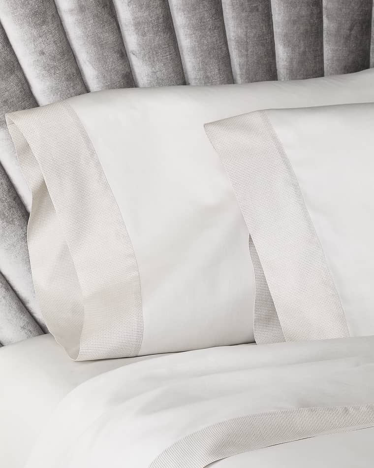 Sferra Carlotta Pillowcase Pair, KING CASE