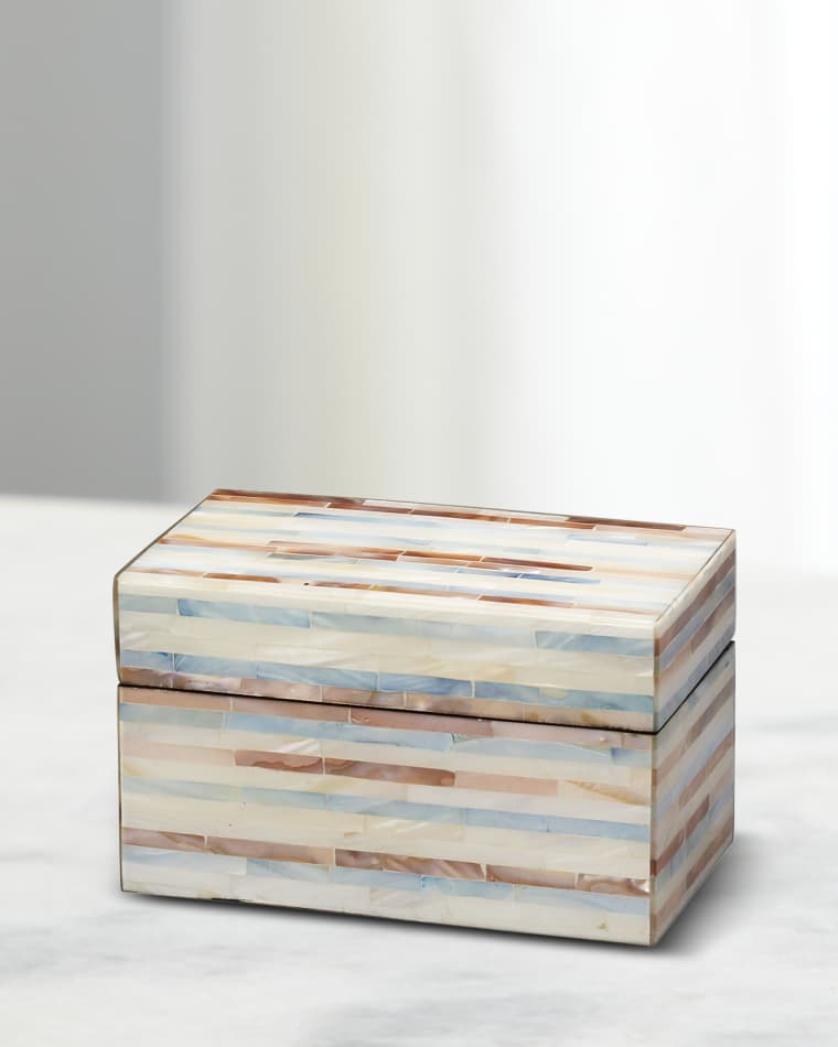 Jamie Young Roosevelt Small Mother-of-Pearl Box