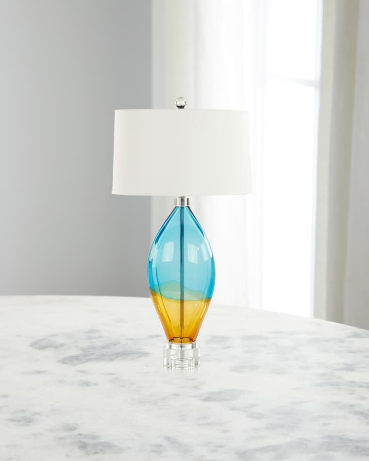 John-Richard Collection Blue Hour 33" Table Lamp