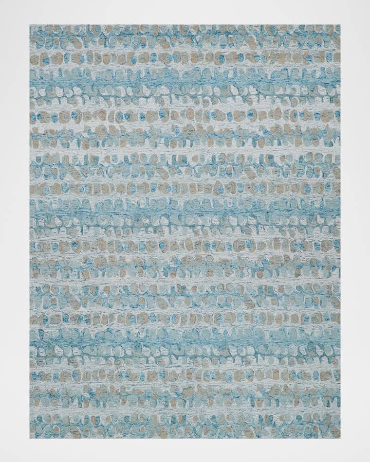 Exquisite Rugs Colorplay Hand-Tufted Turquoise Rug, 12' x 15' Colorplay Hand-Tufted Turquoise Rug, 10' x 14' Colorplay Hand-Tufted Turquoise Rug, 9' x 12'