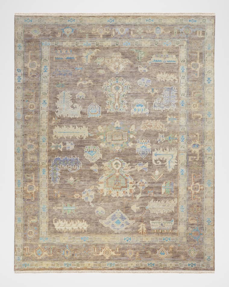 Nourison Lincoln Hand-Knotted Rug, 10' x 14'