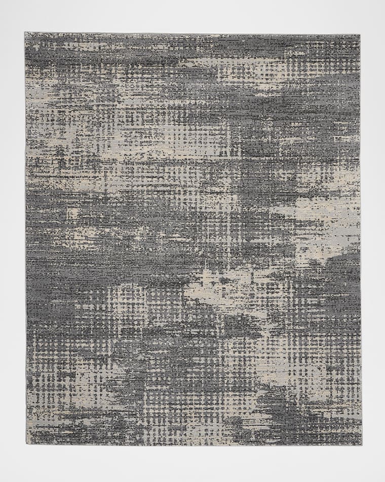 Calvin Klein Rush Grey/Beige Power-Loomed Rug, 9' x 12'