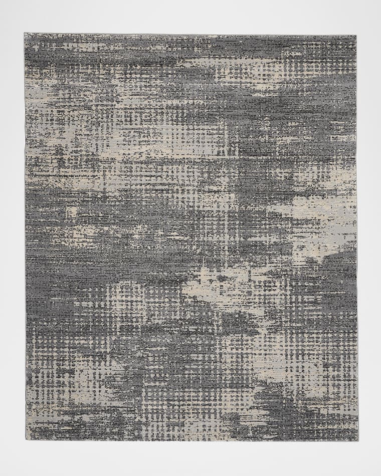 Calvin Klein Rush Grey/Beige Power-Loomed Rug, 10' x 14'