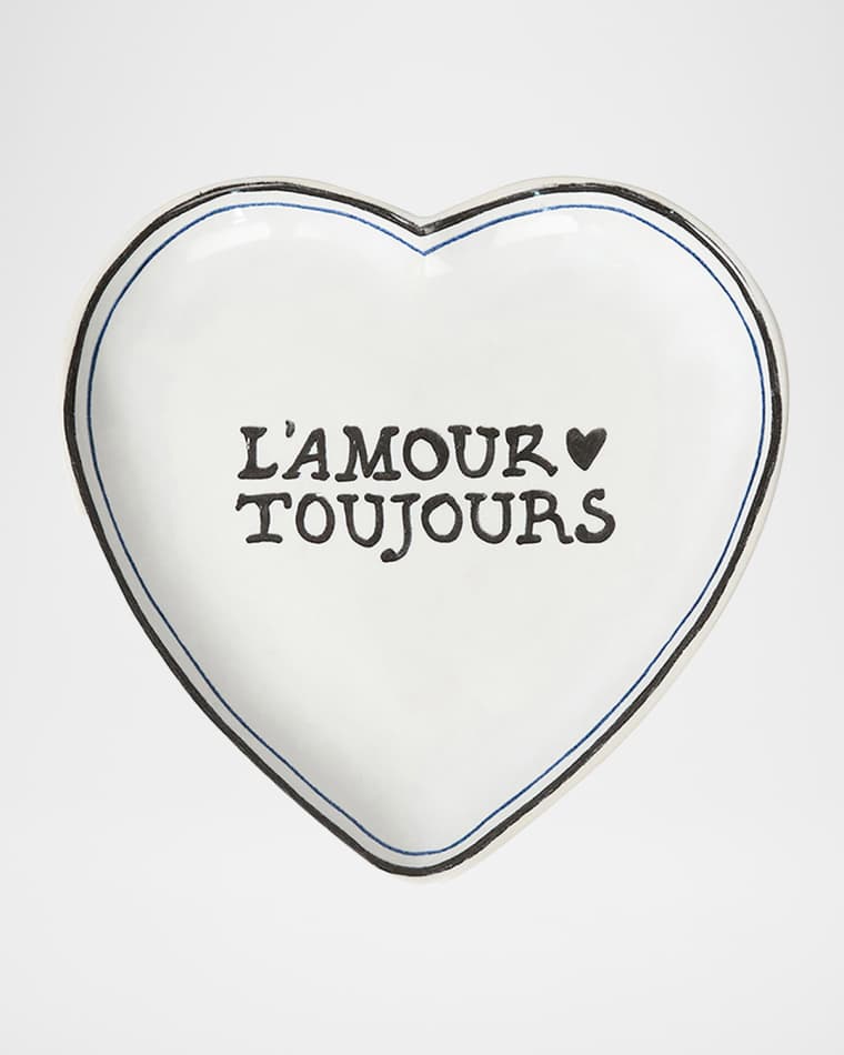 Juliska L'Amour Toujours 7" Heart Tray