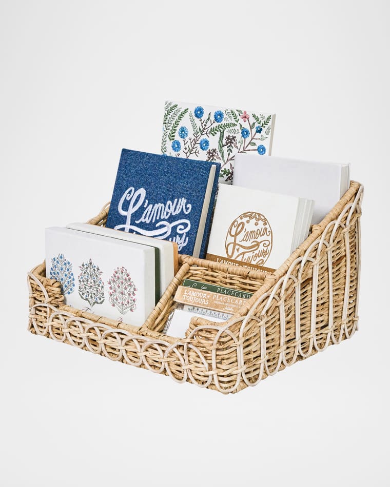 Juliska Provence Rattan Stationary Holder