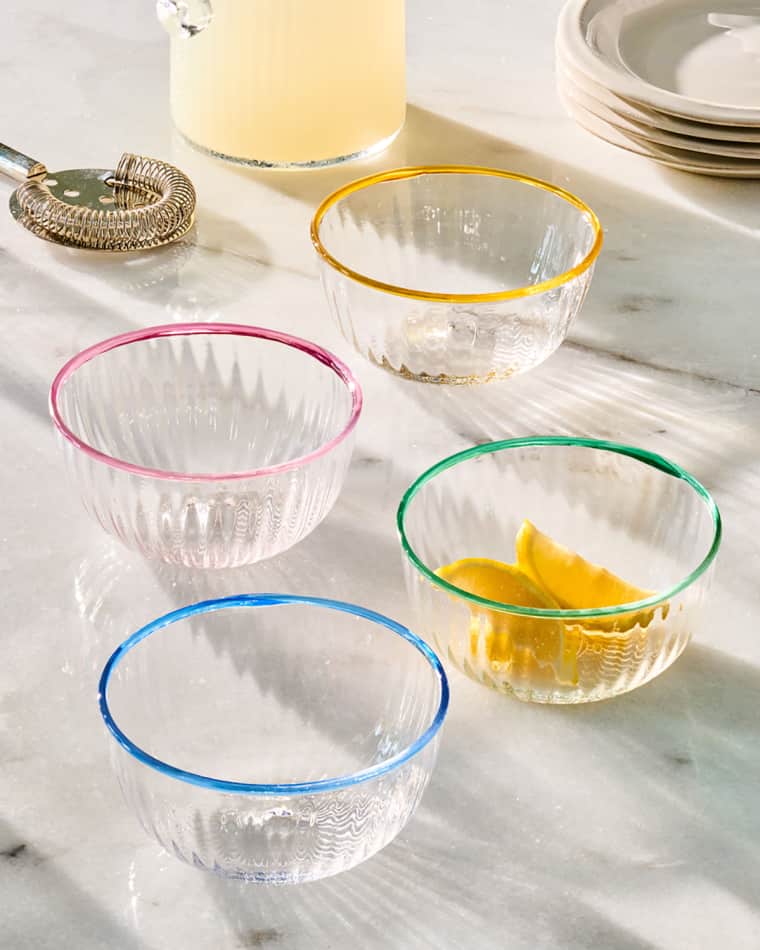 Juliska Nell 4.5" Assorted Bowls, Set of 4
