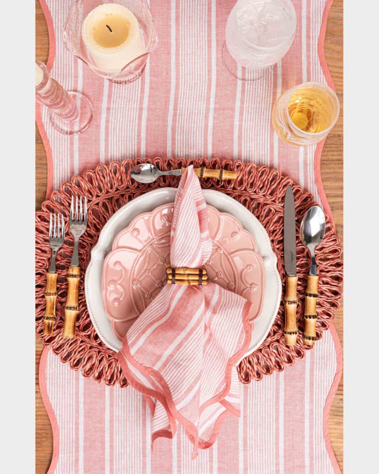Juliska Straw Loop Oval Placemat