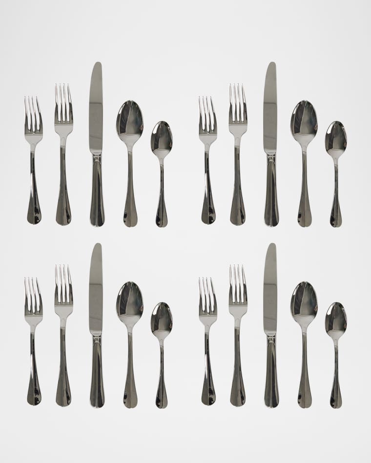 Juliska Bistro Polished 20-Piece Flatware Set, Service for 4